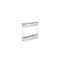 Rev-A-Shelf Steel, Silver, 5.5 in W, 19.5 in H, 20 in L, Silver 548-06CR-1 - alternate 1